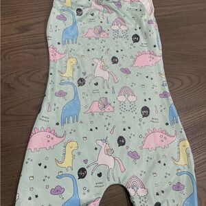 Cute Dinosaur and Unicorn Baby Romper